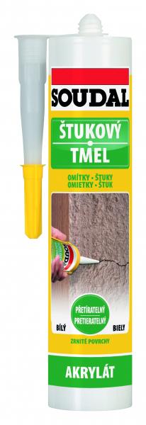 tukatrsky tmel 280 ml biely SOUDAL