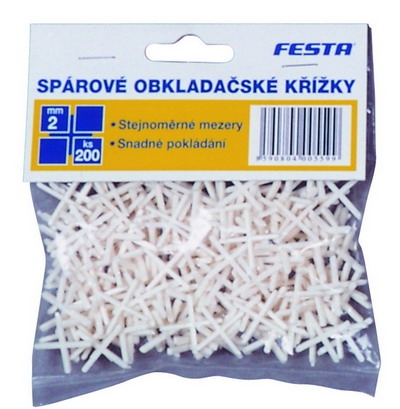 Kriky na obklad 2,5 mm 200 ks