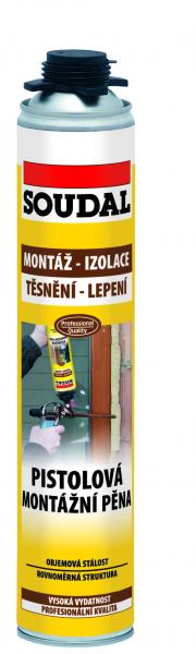 Montna pena pitoov nzkoexpanzn 750 ml pitol SOUDAL AKCIA