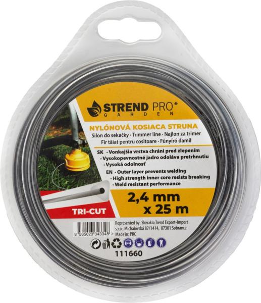 Silon na kosenie TriCut 2,40 mm, L-25 m, Trigon extreme, trojhrann�