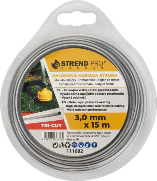 Silon na kosenie TriCut 3,00 mm, L-15 m, Trigon extreme, trojhrann�