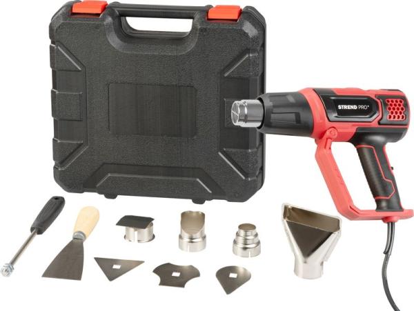 Pi�to� Strend Pro HG203, 2000W, LCD display, teplovzdu�n�, s kufr�kom AKCIA 261