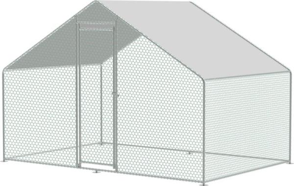 Kurn Strend Pro, pre hydinu, volira, klietka, kurnik, so strechou, 3x2x2 m