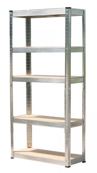 Regl Racks RAT40 MS, kovov, MDF, 5 polc, 1800x900x400 mm, max. 175 kg/polica AKCIA 246