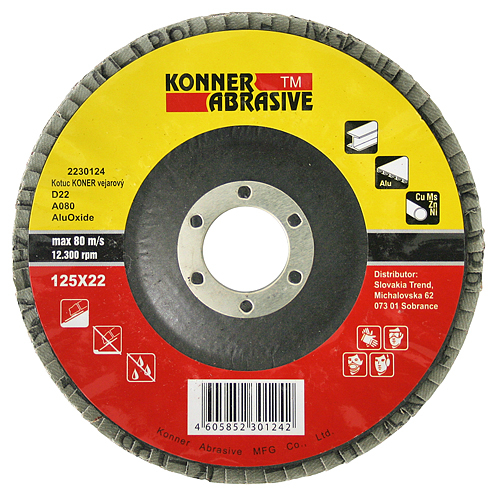 Kot lamelov 115x22,2 mm P040