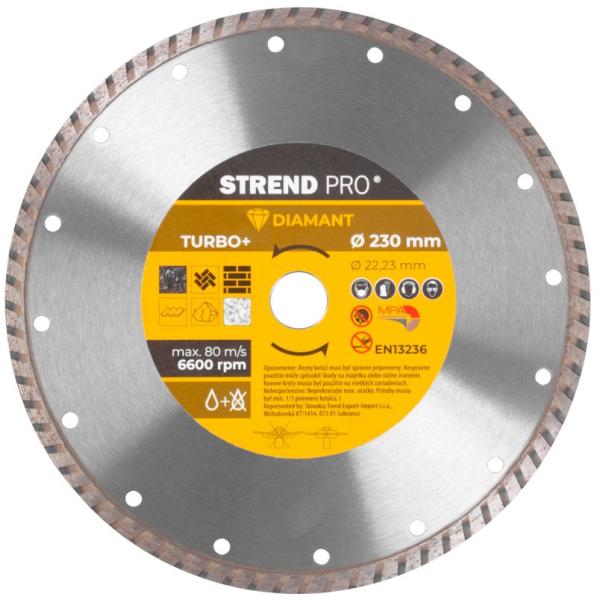 Kot�� Strend Pro 521C, 230 mm, diamantov�, Turbo +