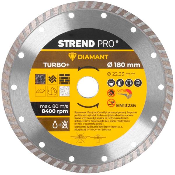 Kot�� Strend Pro 521C, 180 mm, diamantov�, Turbo +
