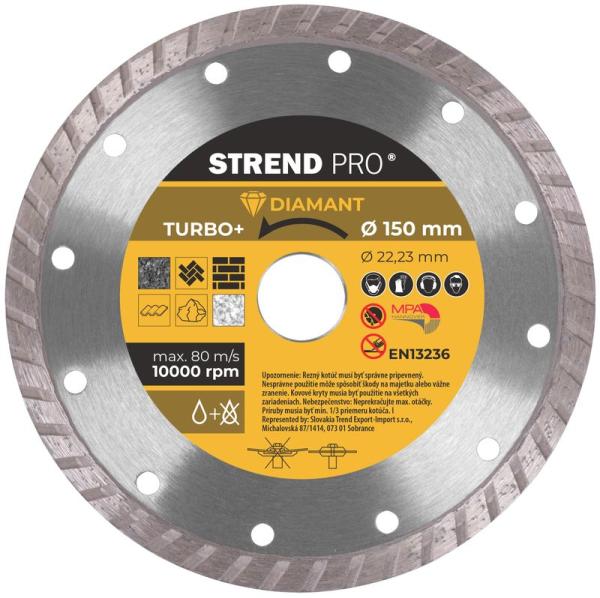 Kot�� Strend Pro 521C, 150 mm, diamantov�, Turbo +