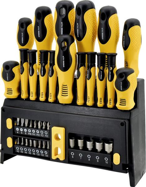 Sada skrutkovaov a bitov Strend Pro SDB139, 39 dielna, Torx+ ploch + PH AKCIA 245