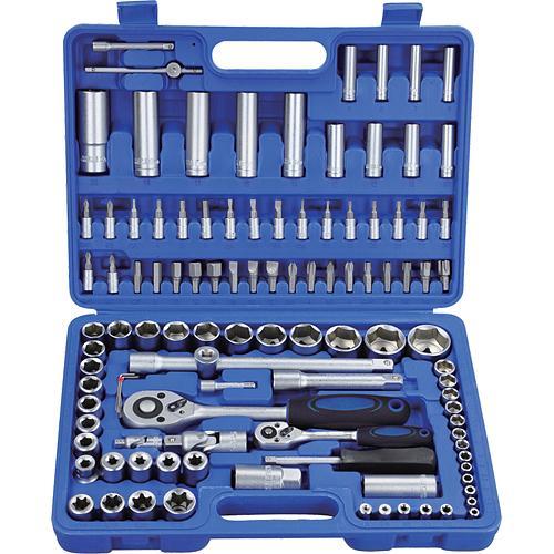 Sada nradia Strend Pro S210, 108 dielna, v kufri, 1/4"+1/2" AKCIA 245
