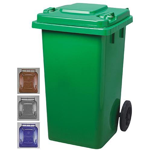 Ndoba na odpad 120 L plast zelen AKCIA