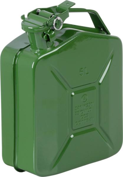Kanister JerryCan LD5, 5 lit., kovov�, na PHM, zelen�