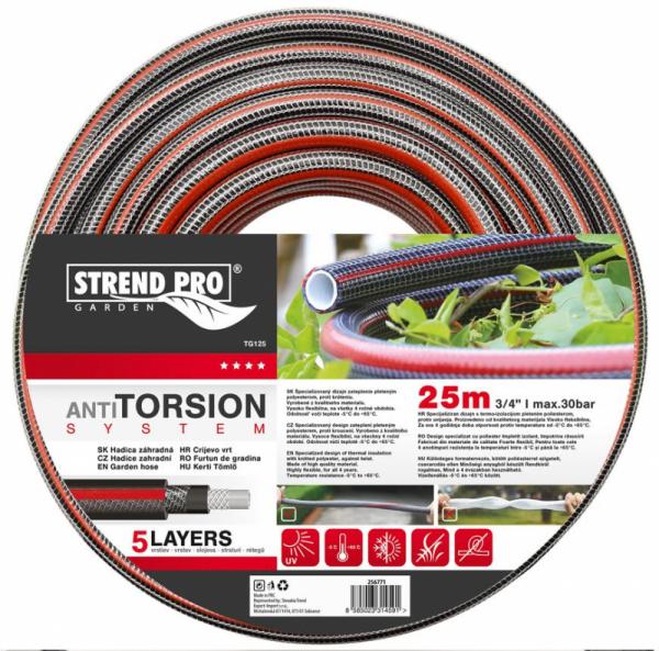 Hadica Strend Pro Anti-torsion 19, 3/4", L-25 m, Silver Pro