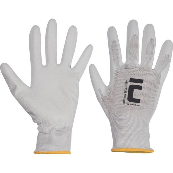 Rukavice BUNTING Evolution White 10/XL zhradn