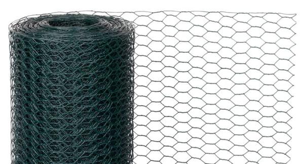 Pletivo GARDEN HEX PVC 1000/13/0,9 mm, zelen�, RAL 6005, �es�hrann�,bal. 10 m � AKCIA 261