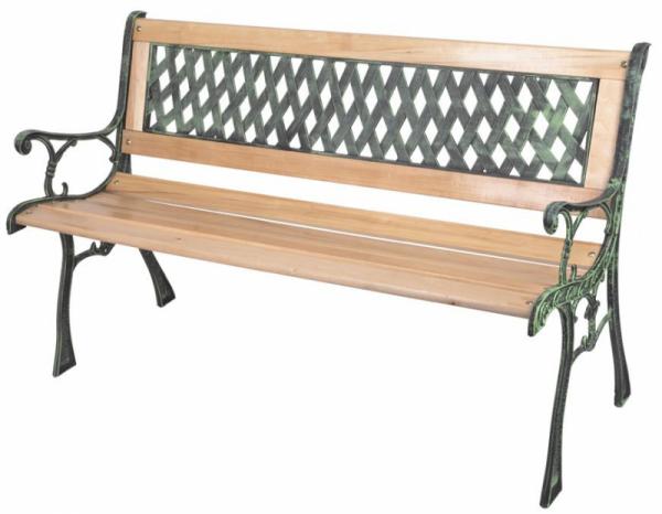 Lavika GODIVA, zhradn, drevo/plast, 122x54x73 cm AKCIA 233