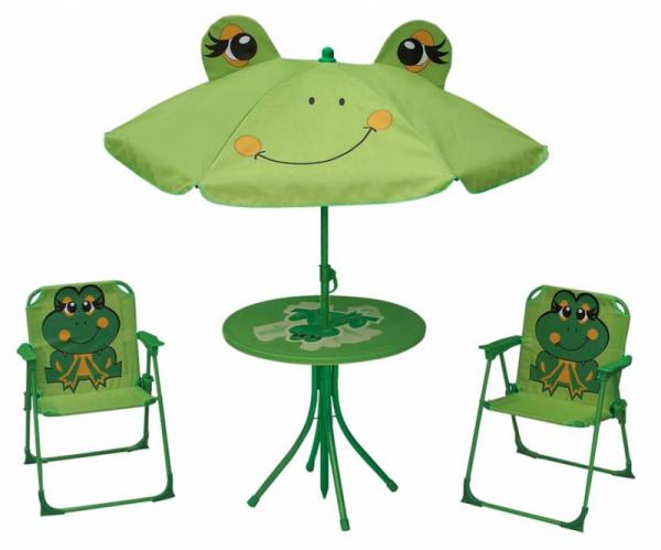 Set LEQ MELISENDA Rana, aba, slnenk 105 cm, stl 50 cm, 2 stoliky AKCIA 243