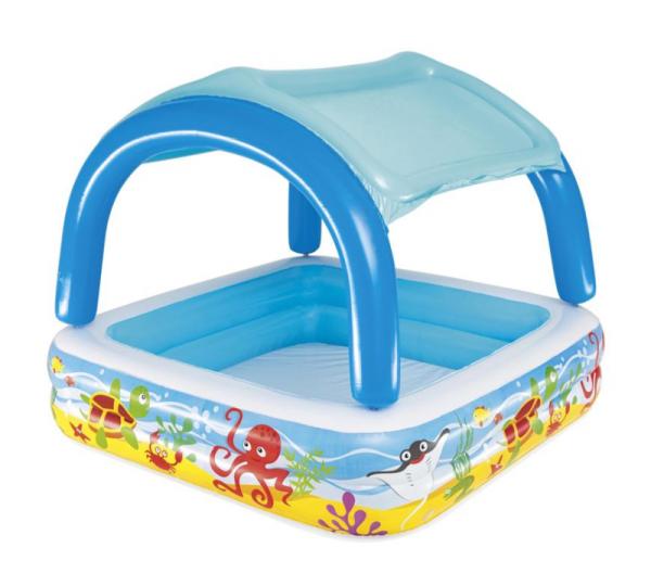 Bazn Bestway 52192, Coral reef, detsk, nafukovac,so striekou,147x147x122 cm AKCIA 252