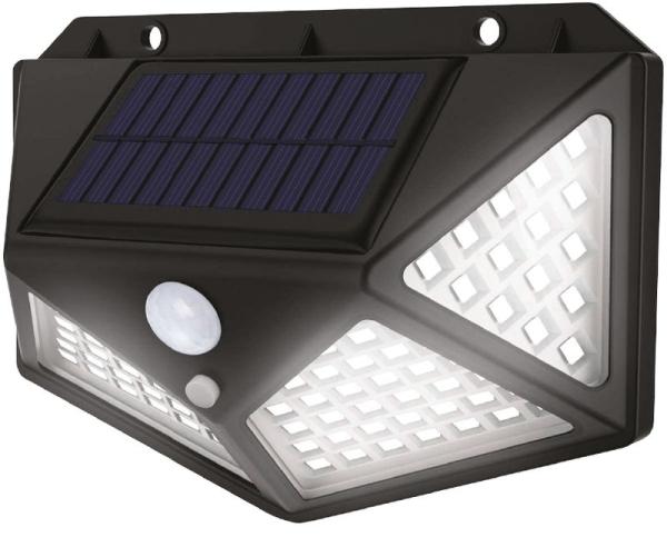 Svietidlo Strend Pro SL6251, na stenu/plot, 100x LED, solrne, senzor pohybu, AKCIA 241