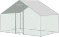 Kurn Strend Pro, pre hydinu, volira, klietka, kurnik, so strechou, 3x2x2 m
