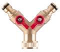 Rozboova GF123, 3/4", typ Y, bajonetov, spojka 2-way, s ventilmi, kovov, zhradn, na