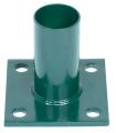 P�tka Strend Pro METALTEC, pre okr�hly st�pik 48 mm, zelen�, na ukotvenie, RAL6005 �
