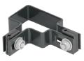 Objmka Strend Pro EUROSTANDARD, 60x40 mm, rohov, antracit, Zn+PVC, RAL7016, na hranat 