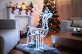 Dekorcia MagicHome Vianoce, Sob, 216 LED studen biela, s otonou hlavou AKCIA 246