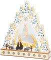 Dekorcia MagicHome Vianoce, Dedinka, LED, MDF, 30x7x33,5 cm AKCIA 246