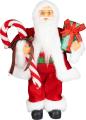 Dekor�cia MagicHome Vianoce, Santa, s dar�ekom, �erven�, 45 cm AKCIA 254