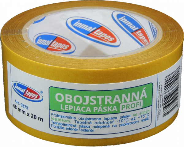 Kobercov obojstranne lepiaca pska s textilnou vstuhou 50mm x 25 m DEN BRAVEN